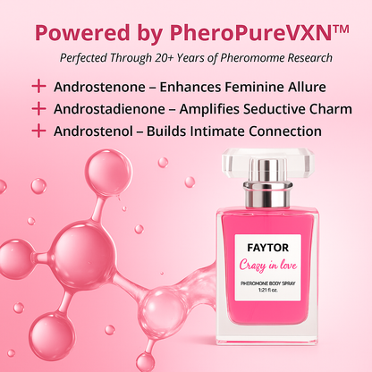 Turn Heads and Spark His Desire with Two Sprays of FAYTOR Enchanted 2.0