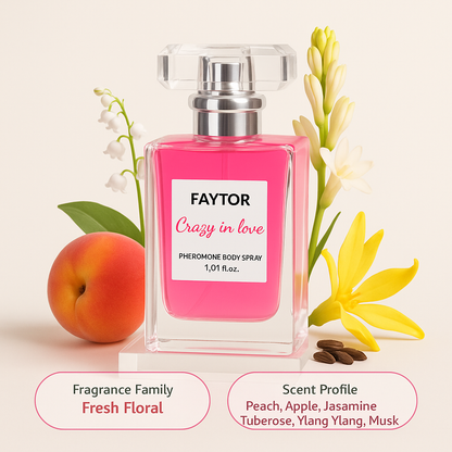 Turn Heads and Spark His Desire with Two Sprays of FAYTOR Enchanted 2.0